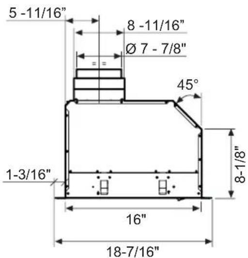XO XOI45KSE - DIMENSIONS - 4