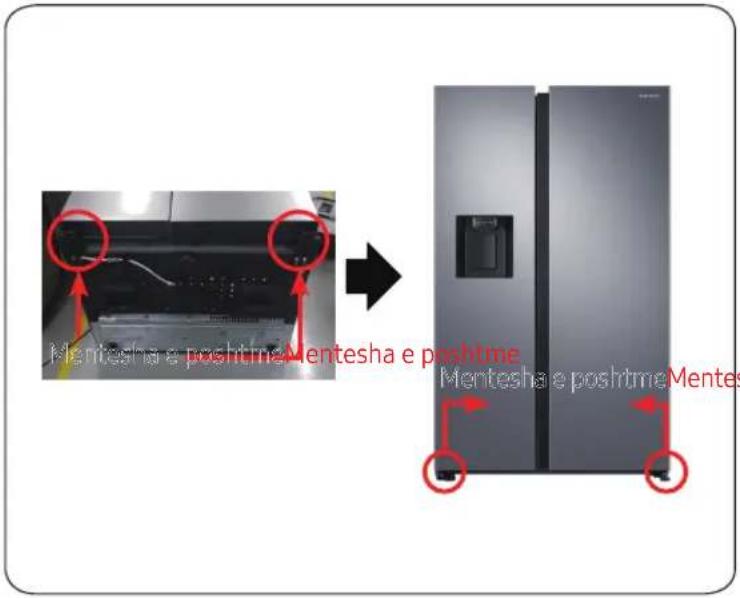 SAMSUNG RS64DG53R3B1 - Mentesha e poshtme - 1