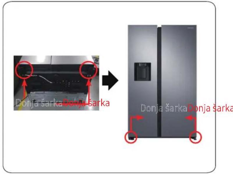 SAMSUNG RS64DG53R3B1 - Donja šarka - 1