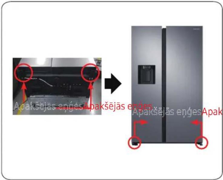 SAMSUNG RS64DG53R3B1 - Apakšējā en̩ge - 1