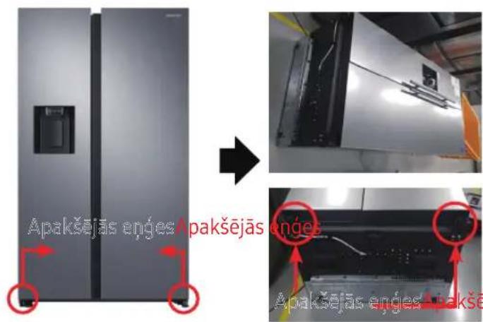 SAMSUNG RS64DG53R3B1 - Apakšējā en̩ge - 1