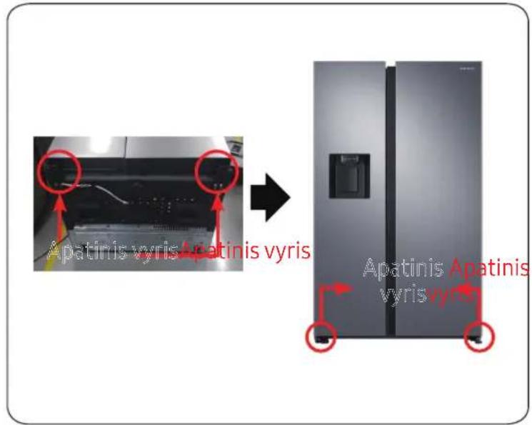SAMSUNG RS64DG5303S9 - Apatinis vyris - 1