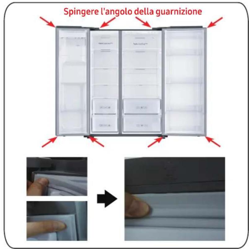 SAMSUNG RS64DG5303S9 - Sostituzione della guarnizione - 1