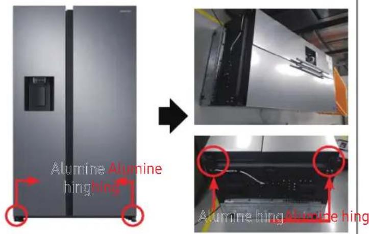 SAMSUNG RS64DG5303S9 - Alumine hing - 1