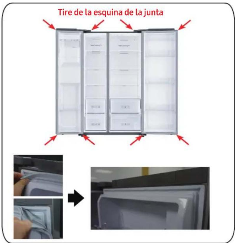 SAMSUNG RS64DG5303B1 - Para quitar la junta - 1