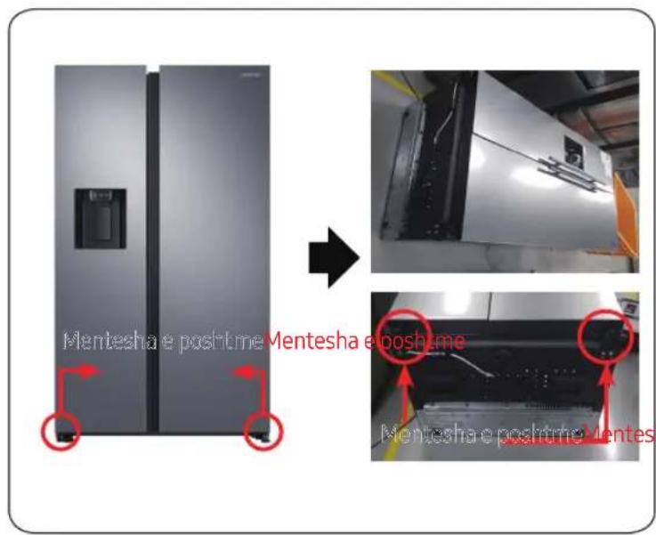 SAMSUNG RS64DG5303B1 - Mentesha e poshtme - 1