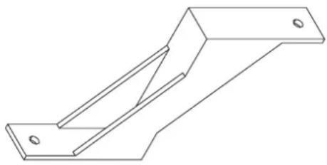 IKEA RIBBENÅS 805.807.69 - Installation af afstandsbeslag - 1