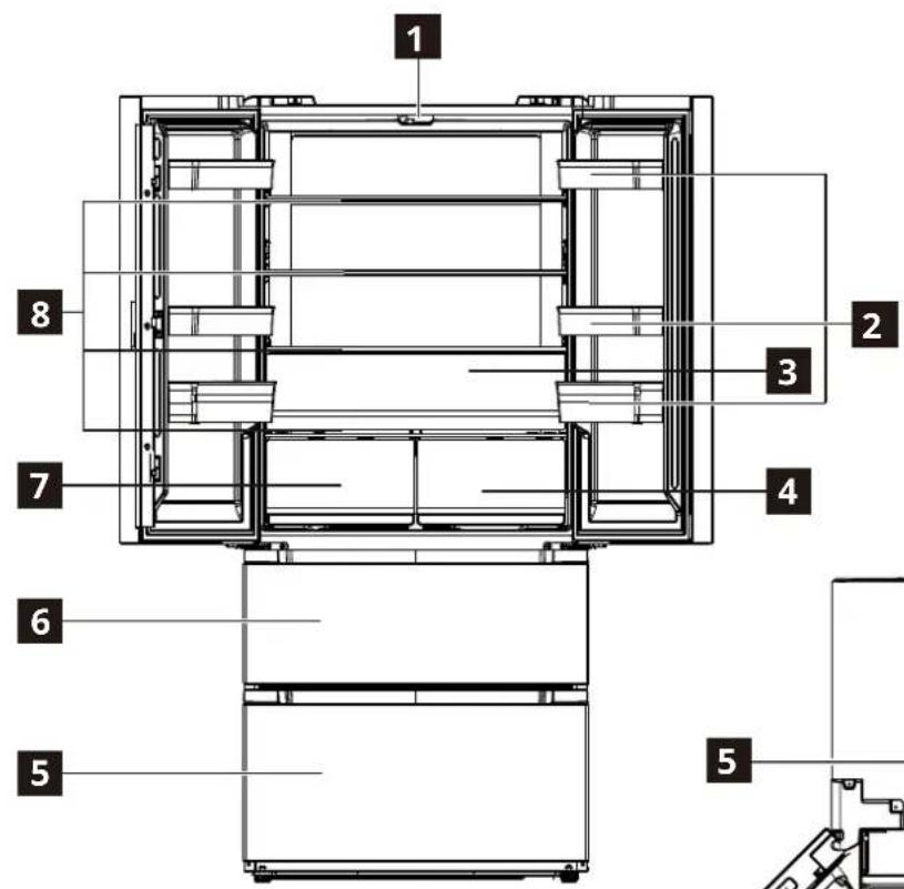 IKEA RIBBENÅS 805.807.69 - Opis urządzenia - 1