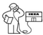 IKEA RIBBENÅS 805.807.69 - Kaip susisiekti su mumis, jei reikia mūsų paslaugų - 1