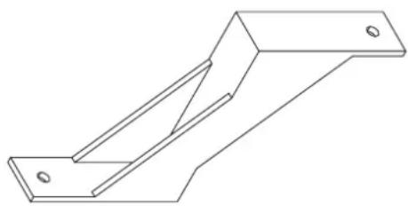 IKEA RIBBENÅS 805.807.69 - Установка распорного держателя - 1