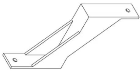 IKEA RIBBENÅS 805.807.69 - Instalacja wspornika dystansowego - 1