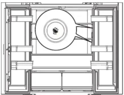 IKEA RIBBENÅS 805.807.69 - Tutka-anturien valvoma jäähdytys - 1
