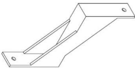 IKEA RIBBENÅS 905.807.59 - Instalação do fixador de distância - 1