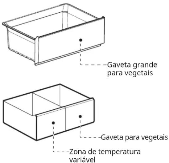 IKEA RIBBENÅS 905.807.59 - Gavetas para vegetais - 1