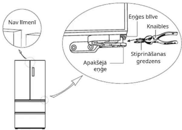 IKEA RIBBENÅS 905.807.59 - Ierīces līmeņošana - 2