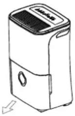 COMFEE Silent Air Cooler - Gebruik de opvangbak - 1