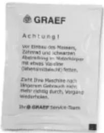 GRAEF S52200 - Gerät innen einfetten - 1