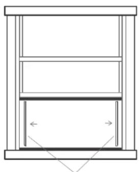 COMFEE Smart Cool 7000 IE - Preparing the Adjustable Window Slider - 3