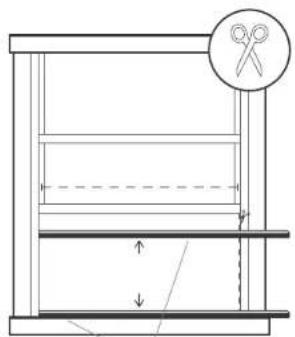 COMFEE Smart Cool 7000 IE - Préparation du couilisseau de fenêtre ajustable - 2