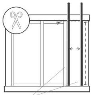COMFEE Smart Cool 7000 IE - Vorbereiten des Verstellbaren Fenstergleiters - 4