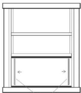 COMFEE Smart Cool 7000 IE - Vorbereiten des Verstellbaren Fenstergleiters - 3
