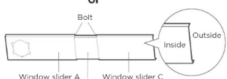 COMFEE Smart Cool 7000 IE - Connect the adaptor to the unit and the window - 2