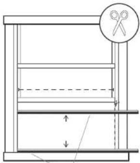 COMFEE Smart Cool 7000 IE - Vorbereiten des Verstellbaren Fenstergleiters - 2