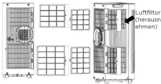 COMFEE Smart Cool 7000 IE - Luftfilter- und Schrankreinigung - 1