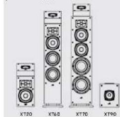 DENON Monitor XT90 - Opzione di altezza impilabile - 1