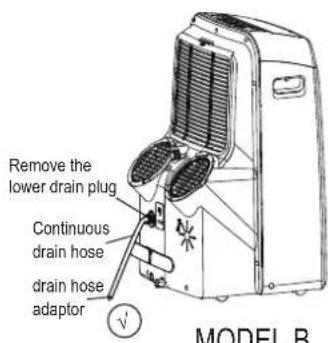 COMFEE Mobile 12000 Plus - Water drainage - 4