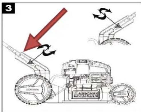 Fuxtec FX-RM4839P - Mow and Stow Function (FX-RM46BS475IS only) - 3