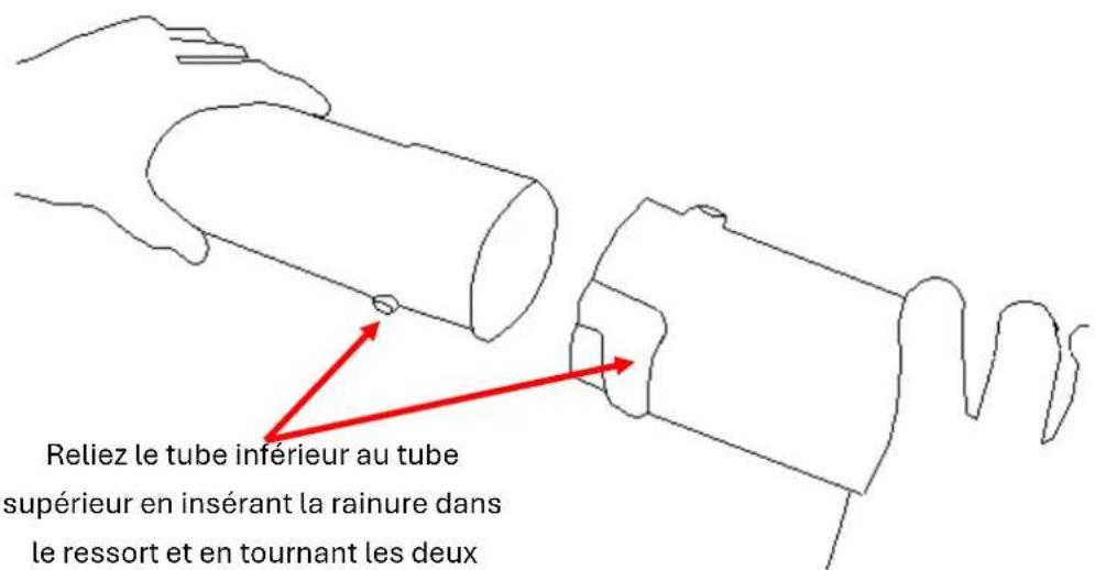 Fuxtec FX-LB126ECO - Montage en mode souffleur de feuilles - 2