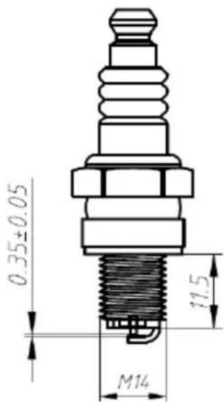 Fuxtec FX-LB126ECO - Zündkerze wechseln bzw. überprüfen - 1