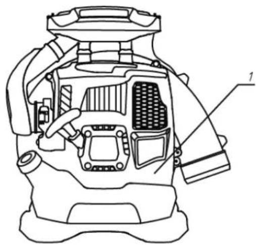 Fuxtec FX-LB126ECO - Översikt över maskinen - 1