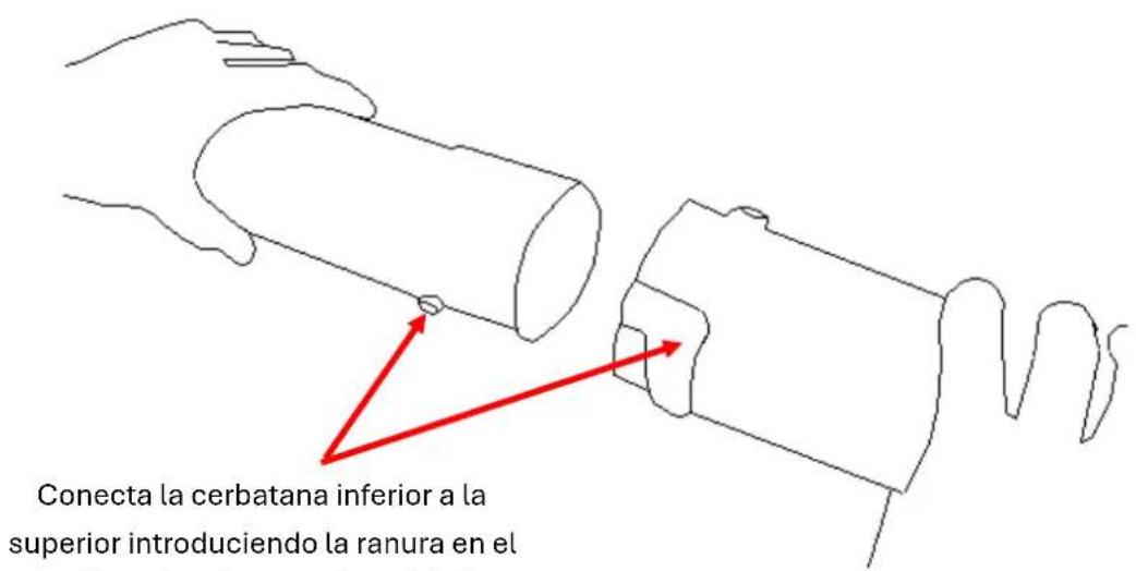 Fuxtec FX-LB126ECO - Montaje del soplador de hojas - 2