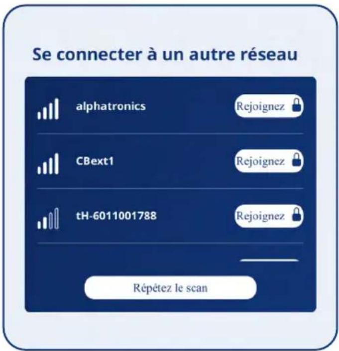 Alphatronics STREAM - RÉSEAUX DISPONIBLES - 1