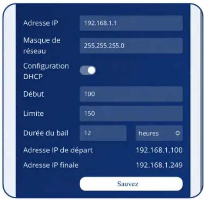 Alphatronics STREAM 2 - CONFIGURATION DU RÉSEAU LOCAL - 1