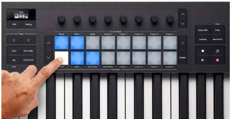 NOVATION Launchkey 49 MK4 - Mode accord utilisateur - 1