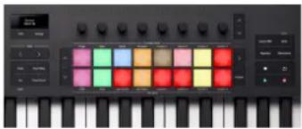 NOVATION Launchkey 49 MK4 - Sélection des clips dans le séquenceur Ableton de Launchkey - 2