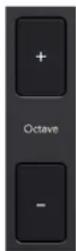 NOVATION Launchkey 49 MK4 - Changement d'octave - 1