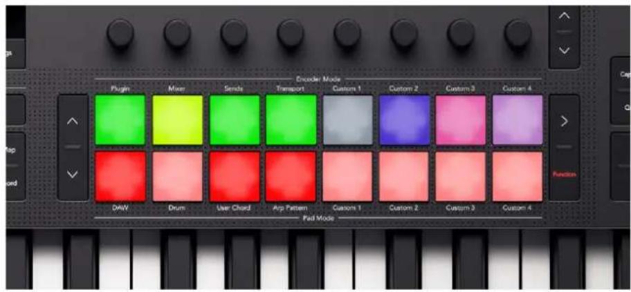 NOVATION Launchkey 49 MK4 - Mode Ableton Live Pad : Arrêt - 1