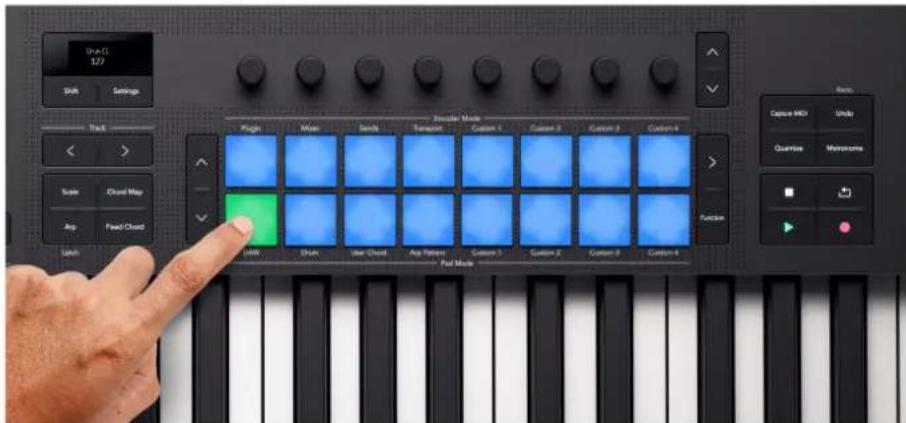 NOVATION Launchkey 49 MK4 - Mode Drum Pad - 2