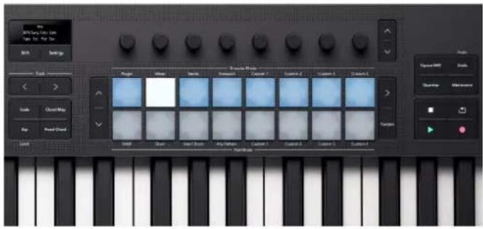 NOVATION Launchkey 25 MK4 - En mode Arp Pattern : - 1