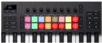NOVATION Launchkey 25 MK4 - Sélection des clips dans le séquenceur Ableton de Launchkey - 2