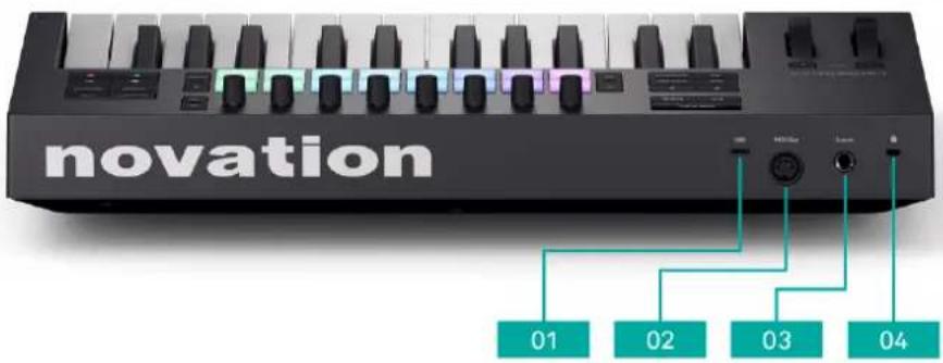NOVATION Launchkey 25 MK4 - Présentation du matériel du Launchkey 25 - 2