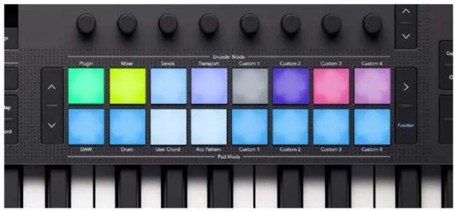 NOVATION Launchkey 25 MK4 - Mode Live Pad d'Ableton : muet - 2