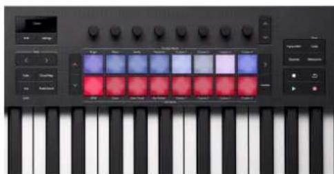 NOVATION Launchkey 25 MK4 - Utilisation du mode pad DAW dans Cubase - 3