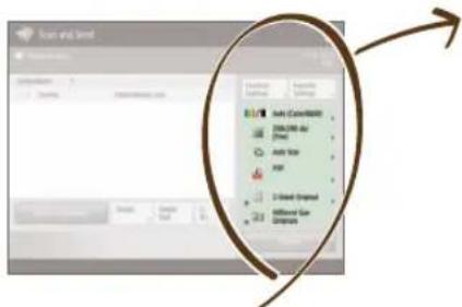 CANON imageRUNNER ADVANCE C7565i - Basic Scan Flow - 1