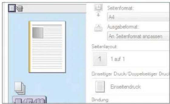 CANON imageRUNNER ADVANCE C7565i - Ändern Sie Druckeinstellungen mit nur einem einfachen Klick! - 1