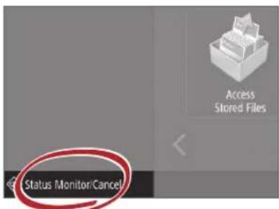 CANON imageRUNNER ADVANCE C7565i - ▶ Quickly Checking the Status of Machine - 1